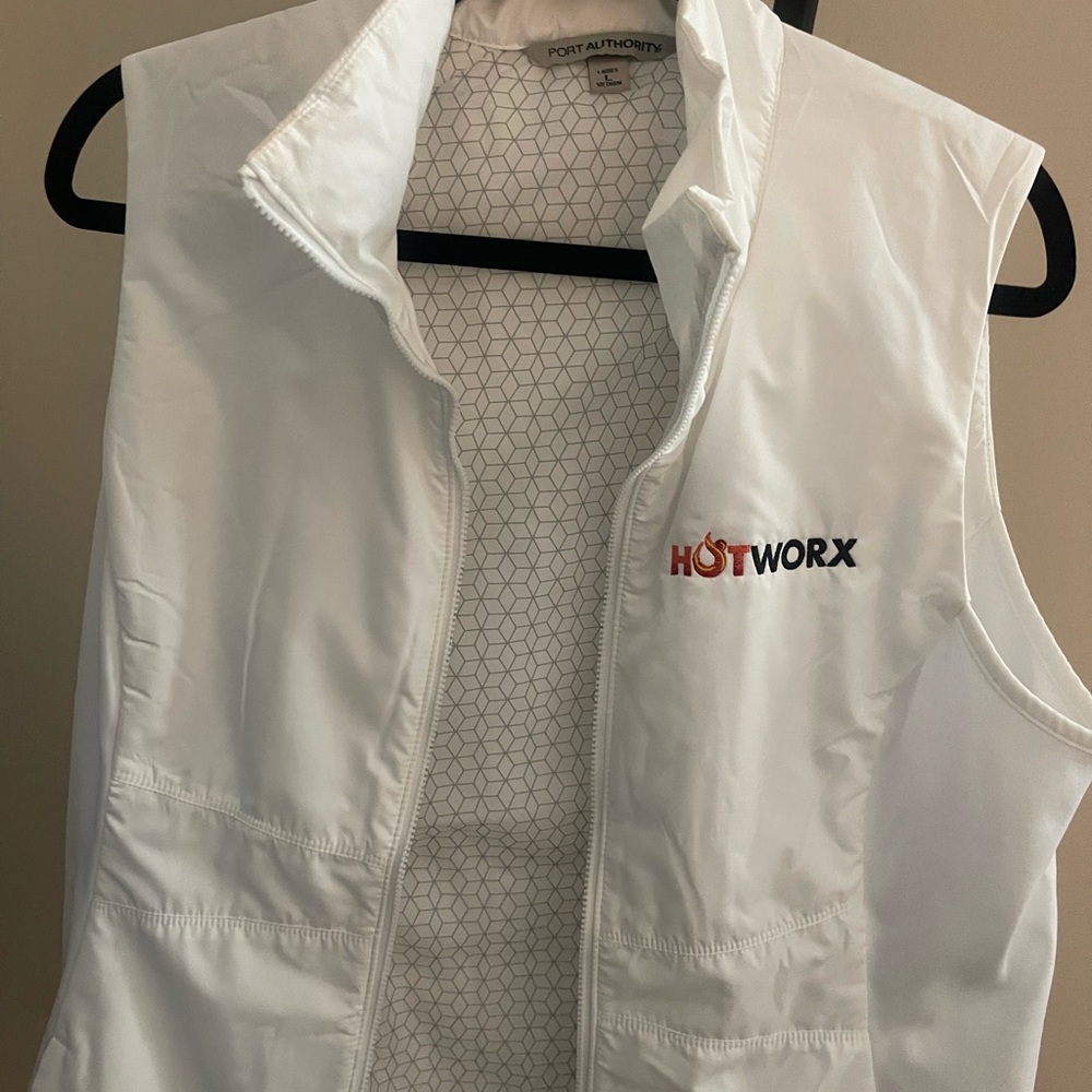 Port Authority White Vest